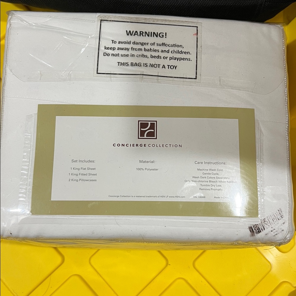 Concierge Collection King Bed Sheet Set